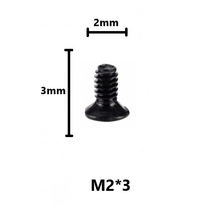 Болт M2 x 3.0 мм (10 шт)